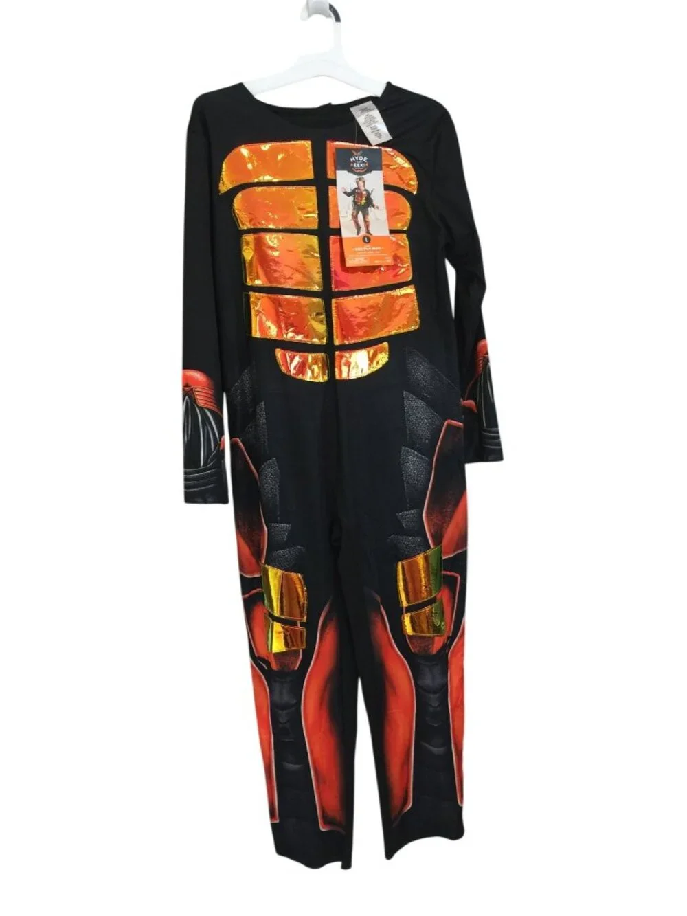 Hyde & EEK! Beetle Bug Kids Large 10-12 Costume Jumpsuit Wings Hat